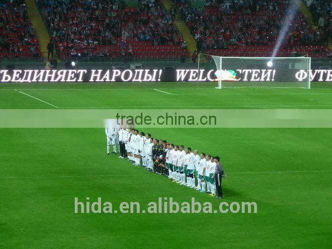 Professional Full Color high brightness high refresh rate Soccer perimeter advertising led display