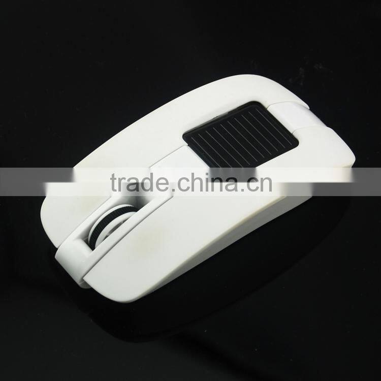 Solar Wireless Mouse Portable Mouse Wireless for Laptop Computer Mouse Optical Mouse