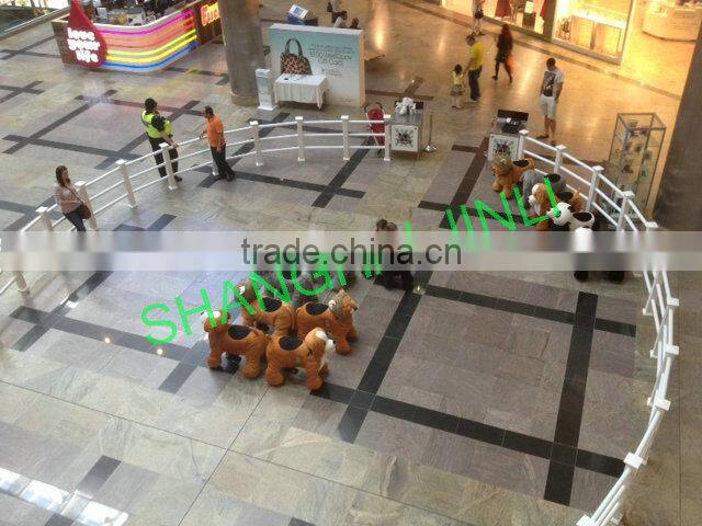 JL-B14 Ride on blue cat start with key button or coins,walking animal,ride on car