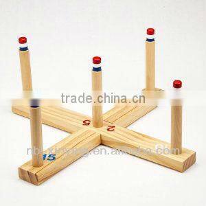 Wooden Ring Toss Game