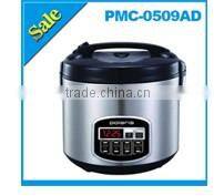 HHD electric stainless steel 3 piece multi-cookware set electric food steamer