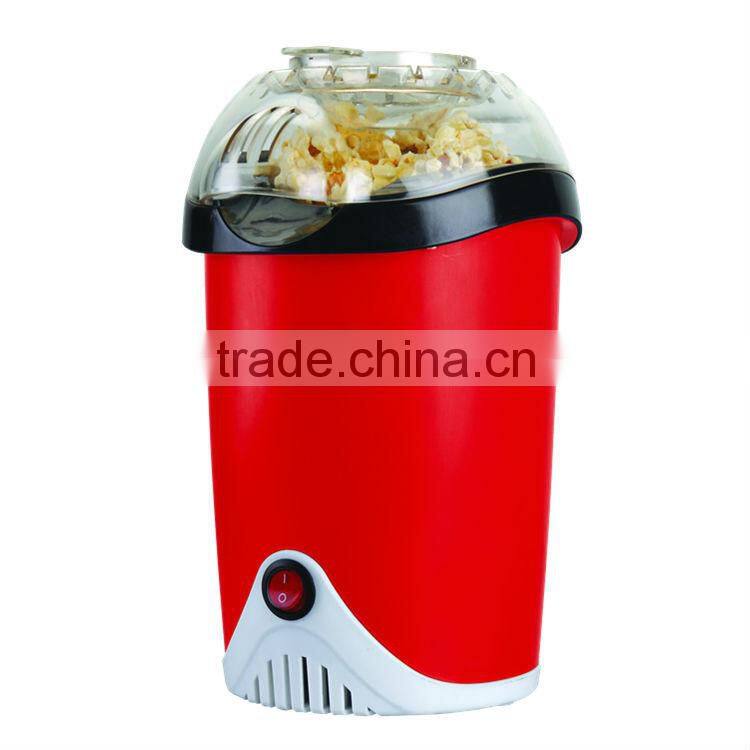 Simple operation of popcorn equipment