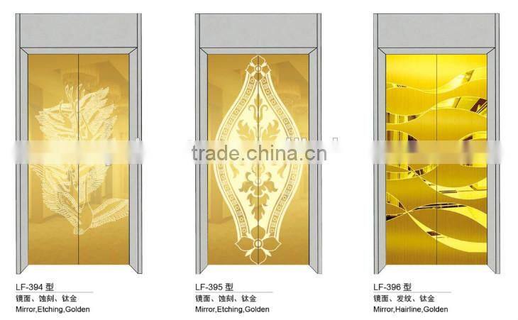 XY Elevator Door Golden Elevator Landing Door