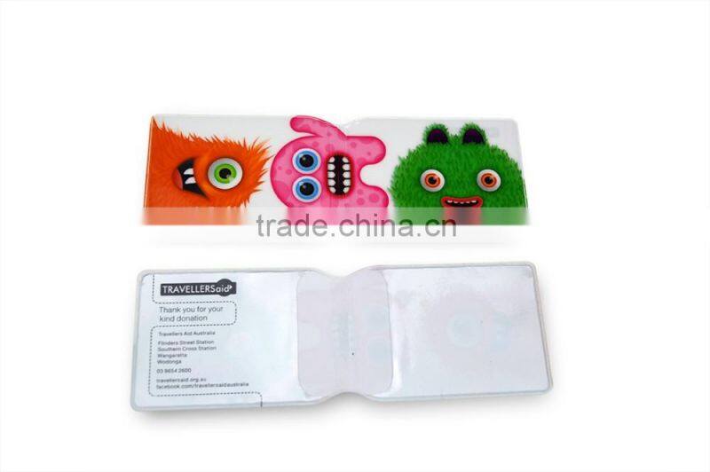 Plastic Bus Pass Holder Travel Card Wallet