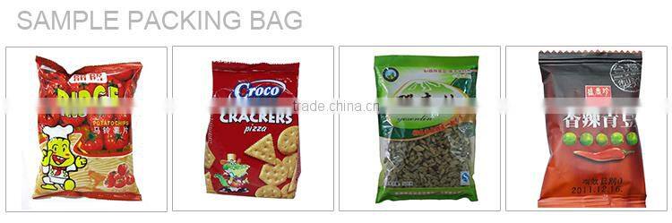 Automatic Back Sealing Small Pouch Dry Food Packing Machine For Nuts
