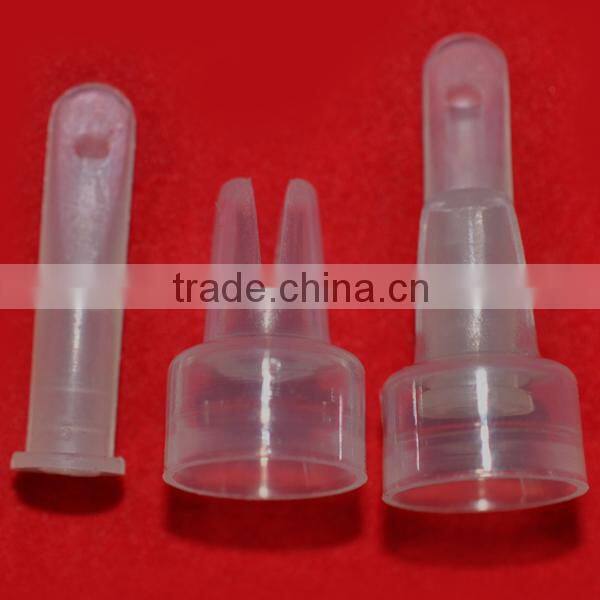 Round plastic empty glue hose for industrial package