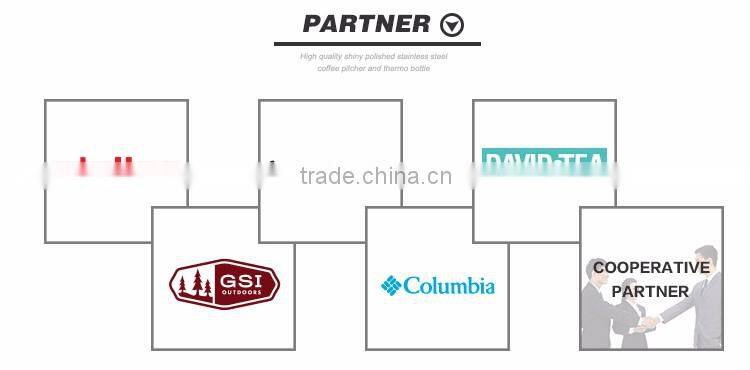 Everich double wall insulation S/S 18/8 one touch open lid stainless vacuum flask