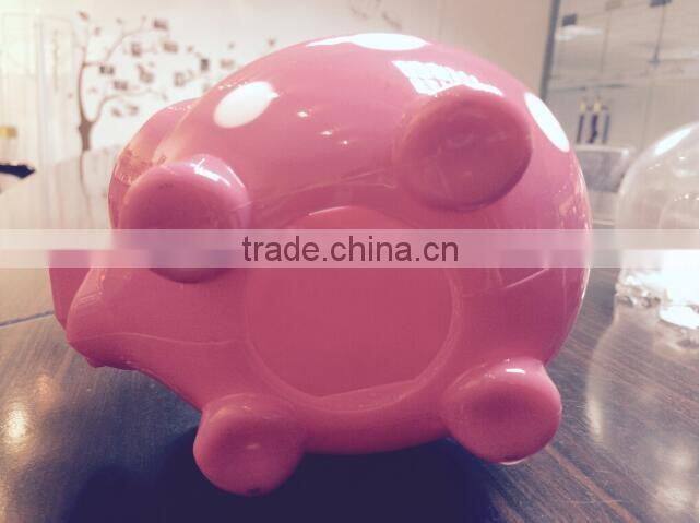 plastic piggy bank piggy / banks for kids /pig shaped piggy banks