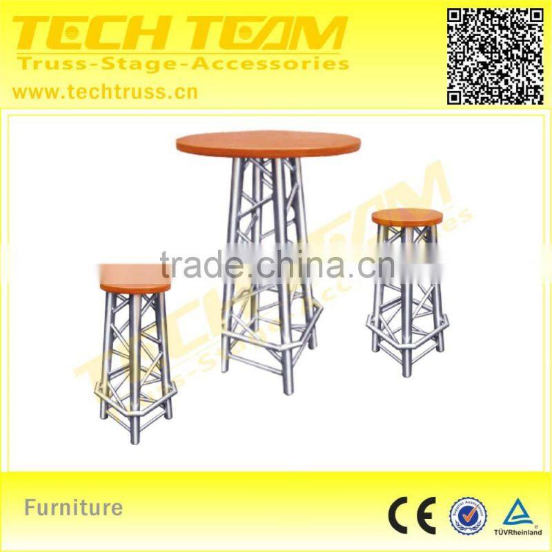 aluminum furniture Truss stool quatro
