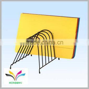 Office desk made in china counter file wire hanging metal magazine rack