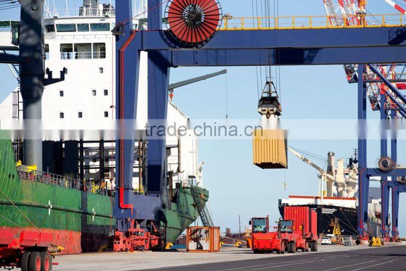 China Dowell brands rail mounted RMG model container crane