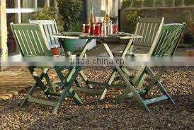 Solid wood Outdoor / Garden Furniture Set - Balcony Set