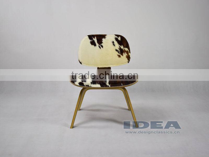 Replica Charles Plywood Lounge Chair - Pony Skin