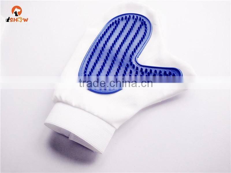 Dog & Cat Universal Pet Animal Grooming Massage Glove Brush pet mitt