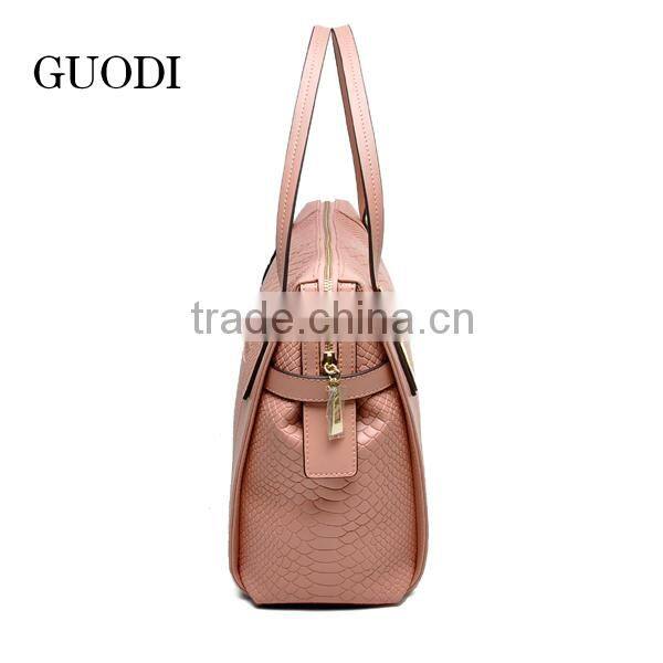 2016 fashion leather women bags handbag with cheap price