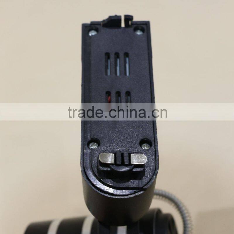 Portable solar led track light for display