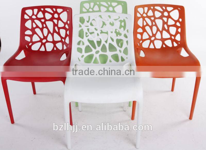 Plastic Stacking leisure modern chair/Furniture(1503)
