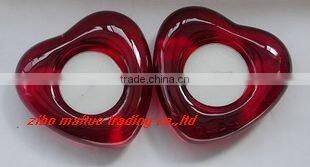 Spray Color Glass Candle Holder