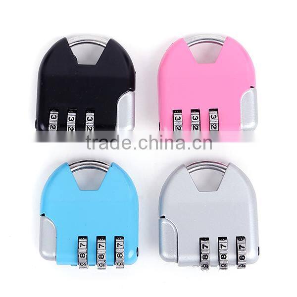 product 2014 safe travel luggage 3-dial combination lock
