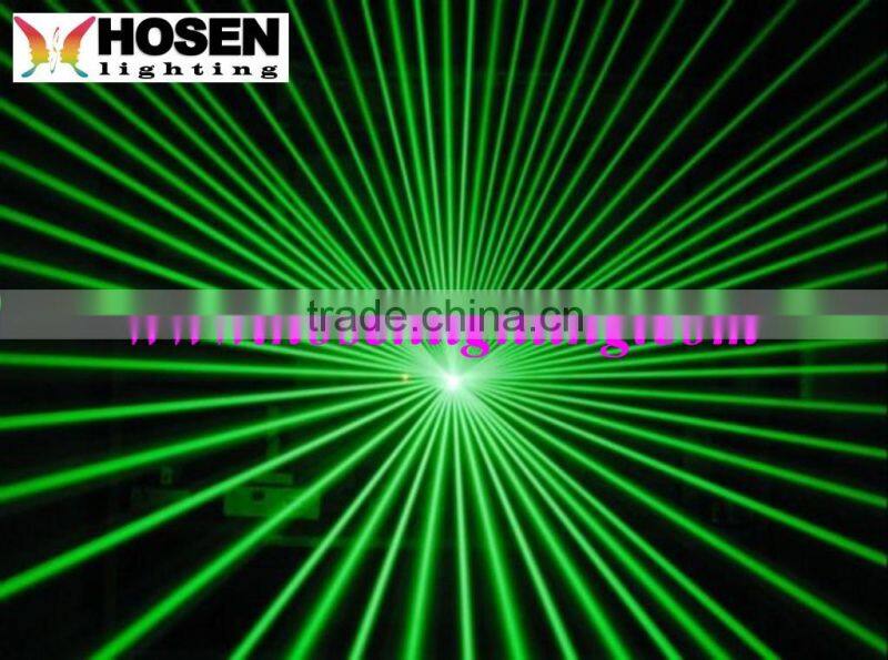 5W Green laser light