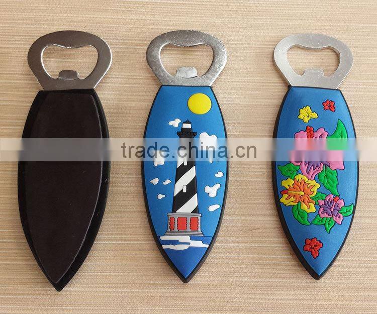 High Quality Promotion Custom Soft PVC Wine Bottle Opener