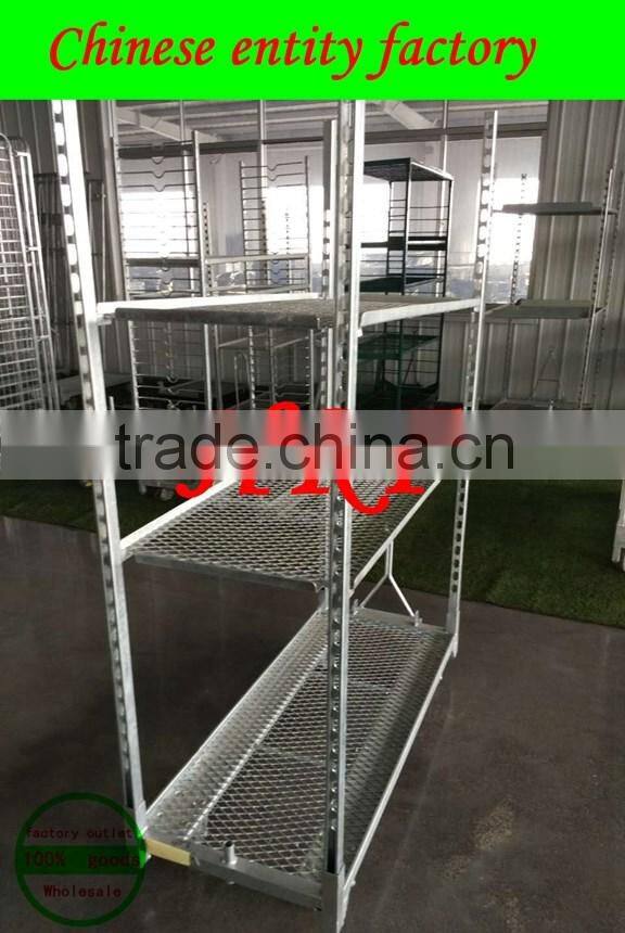 Iron mesh material push flower cart Garden tool cart TC032