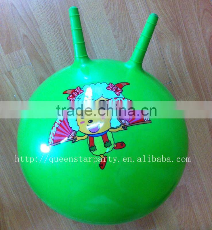 PVC jumping toy ball