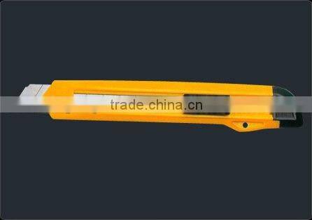 18mm snap off push lock plastic knife Cutter