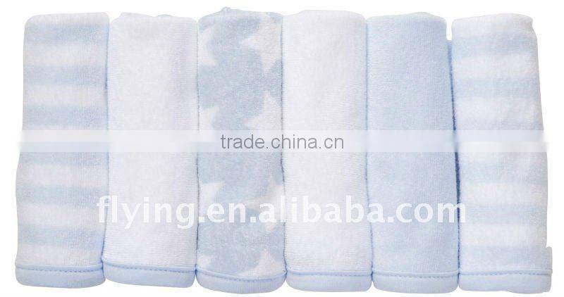 baby washclothes. baby nursing