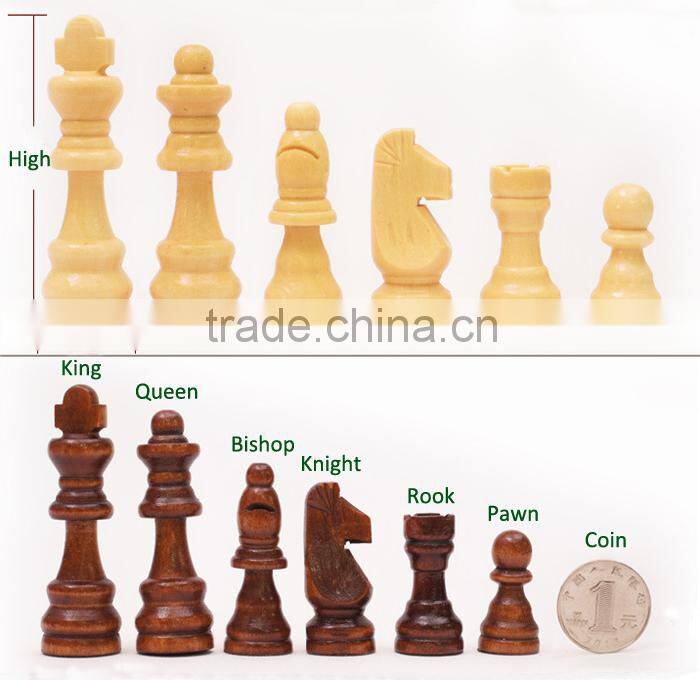 Folding wooden Chess Chessboard Chess Wooden Chess