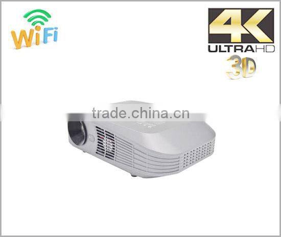 Hot Sell 1280*800 LED Lamp Support 1080P Smart Home theater 3D Projector