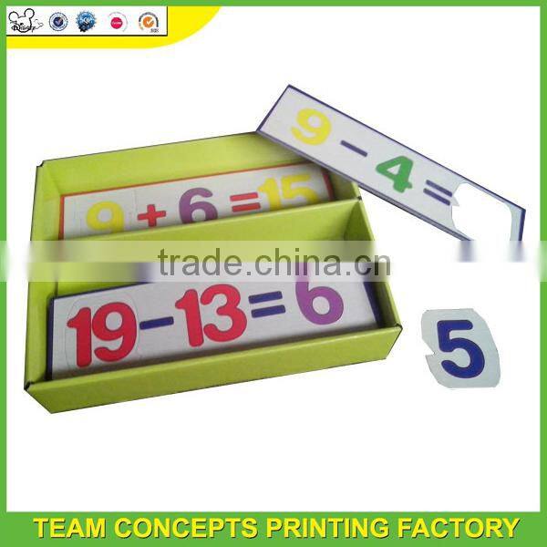 Educational memory card for kids