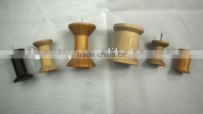 Decorative Wooden Spools
