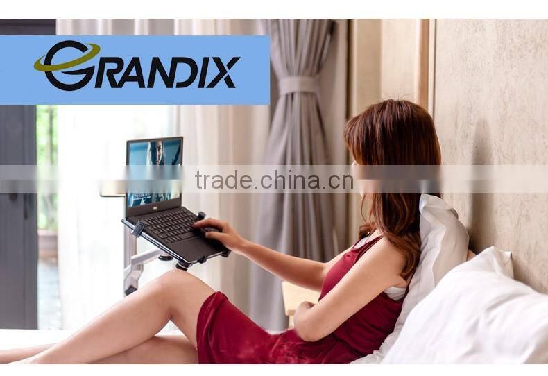 Adjustable 31~95cm floor stand laptop table