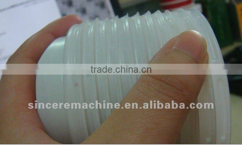 Plastic Lids making machine for milk tea cup