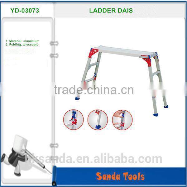 YD-03073 aluminum folding ladder dais