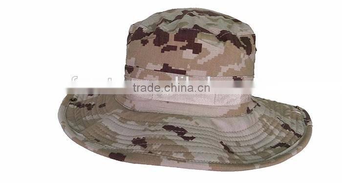 Manufacturer OEM/ODM desert camouflage flat brim hats