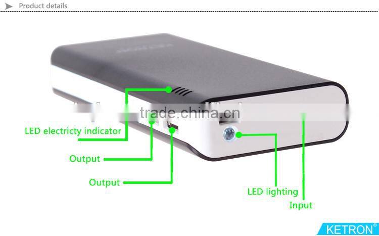 profession mobile 10000mah portable power bank for htc sensation