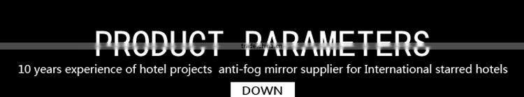 waterproof mirror tv items for villa, magic mirror TV