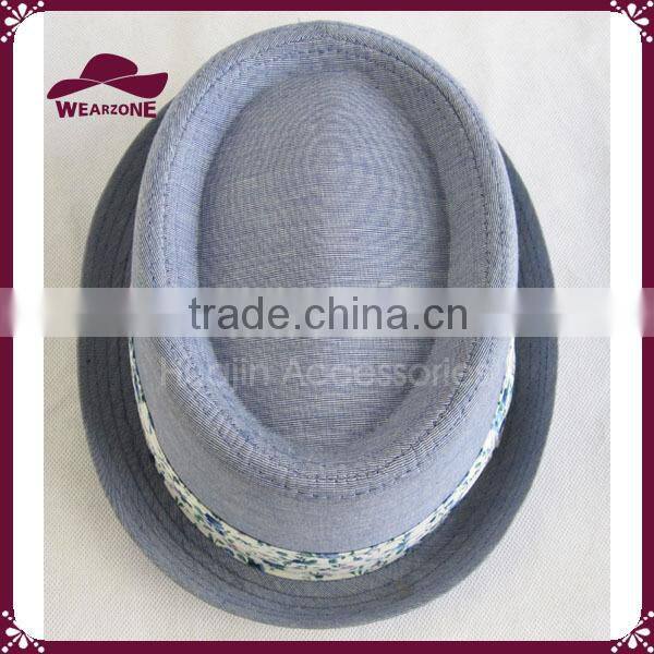 Round Top Pork Pie Short Brim Upturn Fedora Hats
