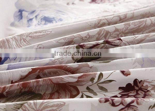 the latest style soft touch luxury polyester quilt cover popular in westren countries