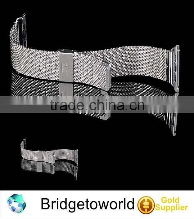 Thick Fashion Stainless Steel Band For Apple iWatch 38mm WatchBand Girl Lady Men Boy Belt 42mm For Apple Watch Sport Edition