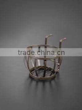 Factory Over the Rail Flower Pot basket Holder hot sell in alibaba