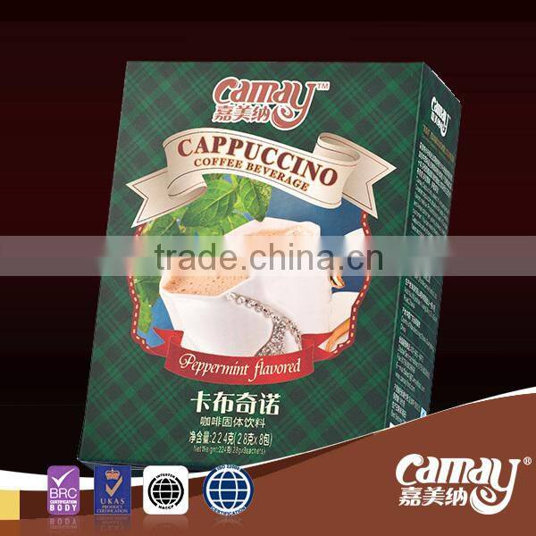 Peppermint Cappuccino 3 in 1 drink