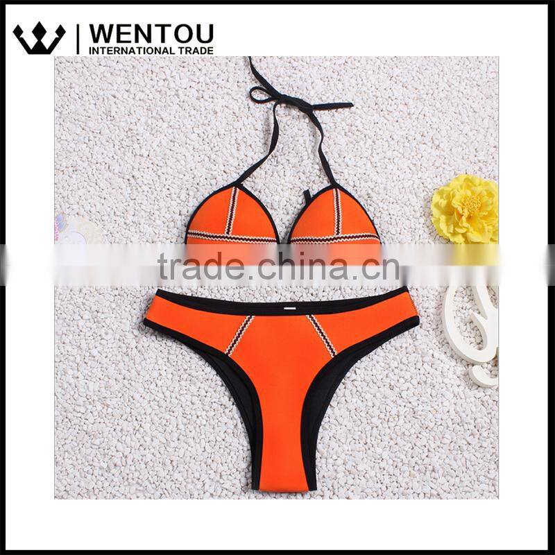 New Arrival Women Colorful Sexy Spa Bikini Swimsuit