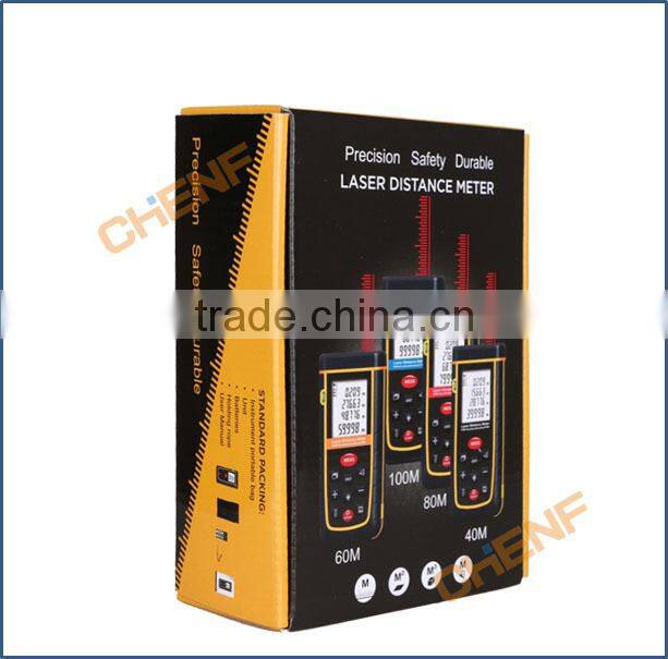 Newest Design Portable long range finder oem laser distance meter 100m for distance measure