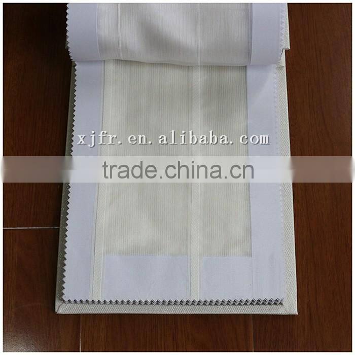 100% polyester fiber flame retardant sheer fabric XJS001