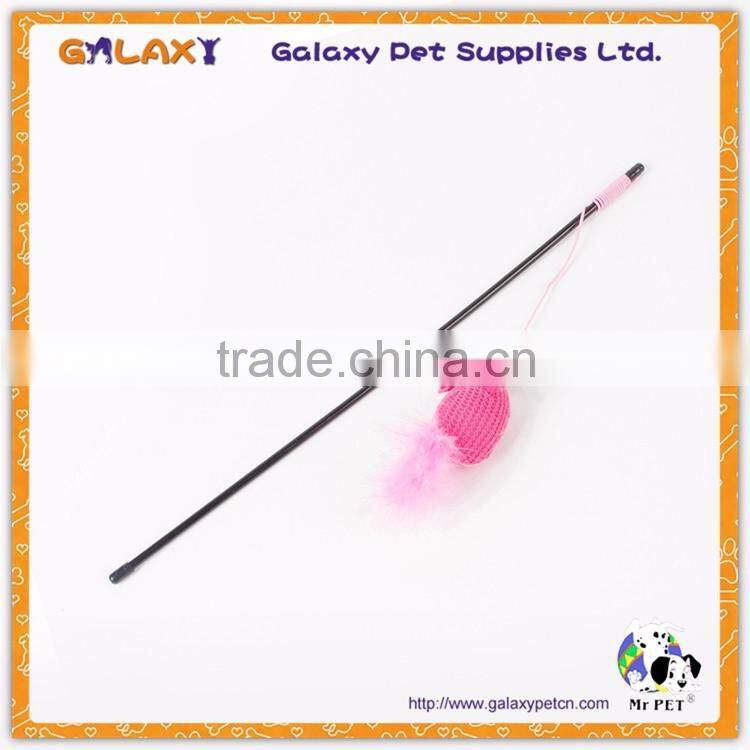 Cat teaser stick toys,cat pole toy,cat fishing rod toy