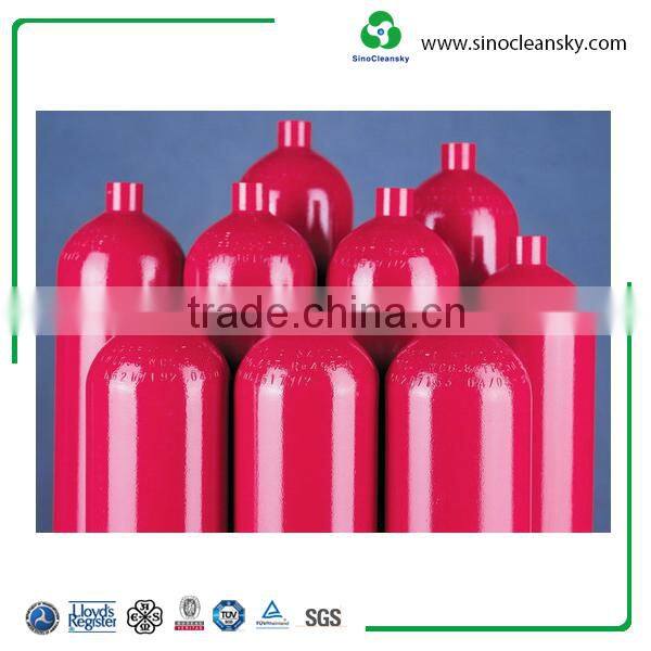 279mm 80L 150bar Fire Fighting Cylinder GB5099 China