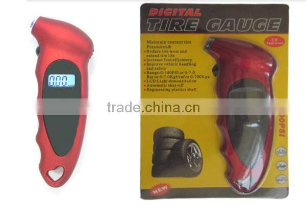 LCD Electronic Digital Display Backlight Digital Tire Pressure Gauge